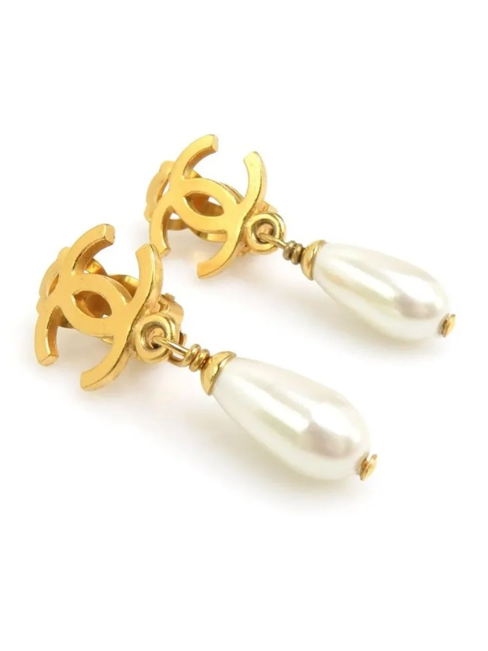 Chanel Earrings CC Logo